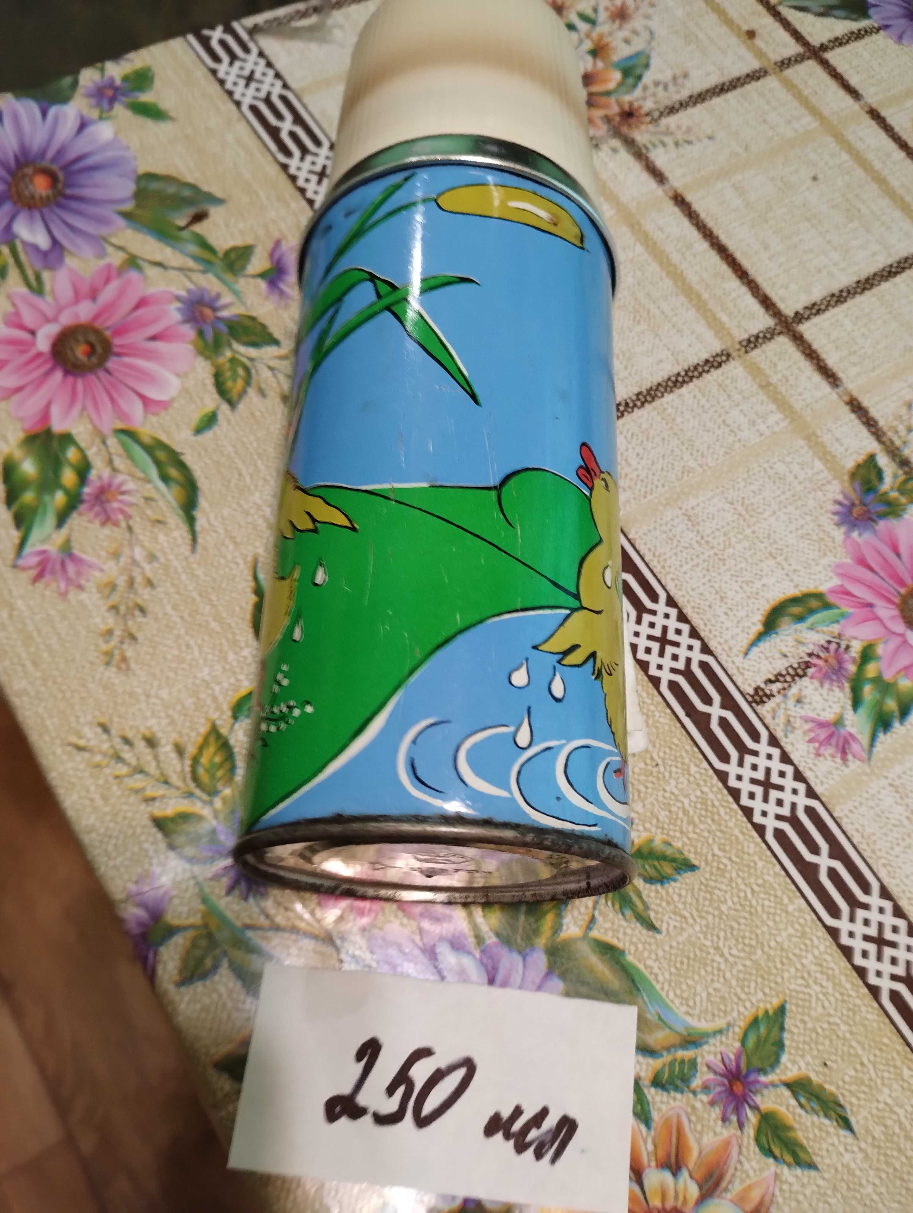 Термосы железный, стеклянные