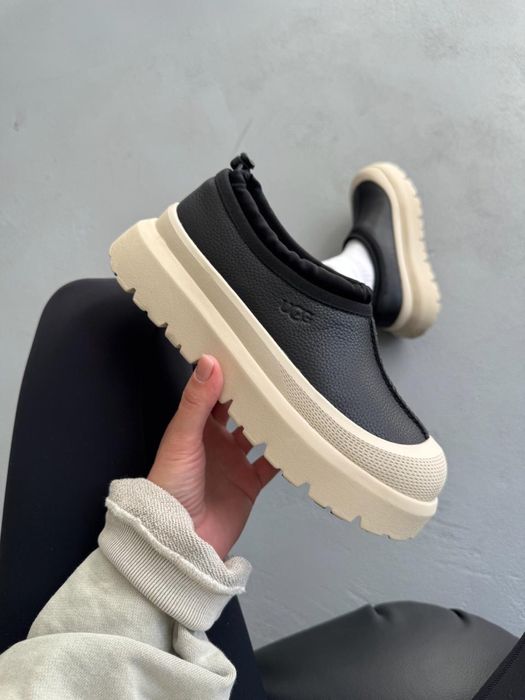 36-45 р угги Ugg Tasman Hybrid Black Beige