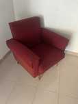 Cadeirão/Sofa Vermelha