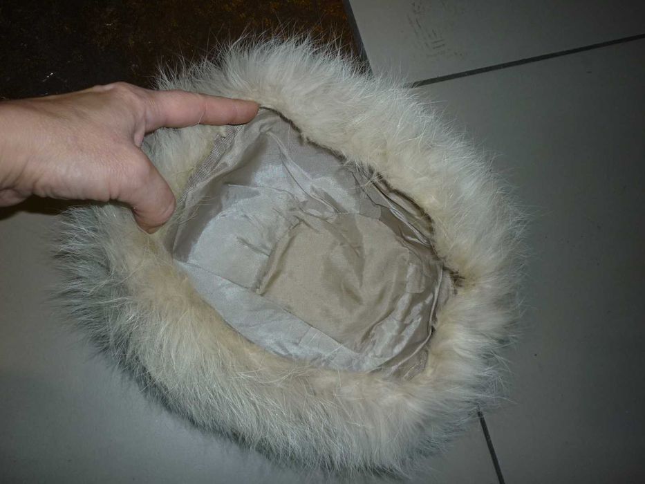 czapka z lisa pracownia niemiecka naturalne futro