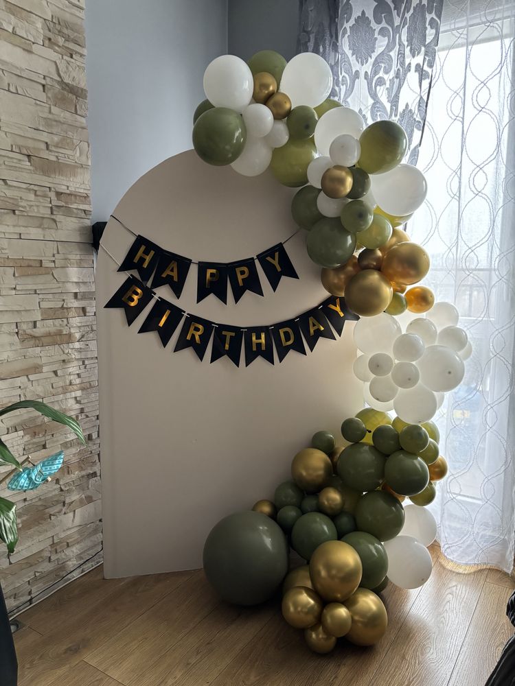 Scianka balonowa, scianka dekoracyjna, scianka urodzinowa