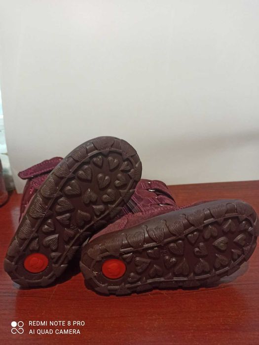 Дитячі зимові чобітки черевики Elefanten, (ботинки для дівчинки р. 22