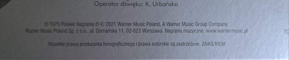 Budka Suflera - Cień Wielkiej Góry - BIAŁY WINYL 2021