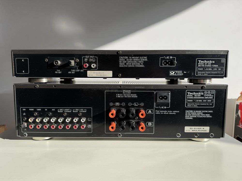 Wieża Technics Wzmacniacz Tuner CD Kompakt Deck - Sprawna