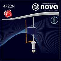 Клапан поплавцевий NOVA 4722N нижнього подавання 3/8'' на 1/2''