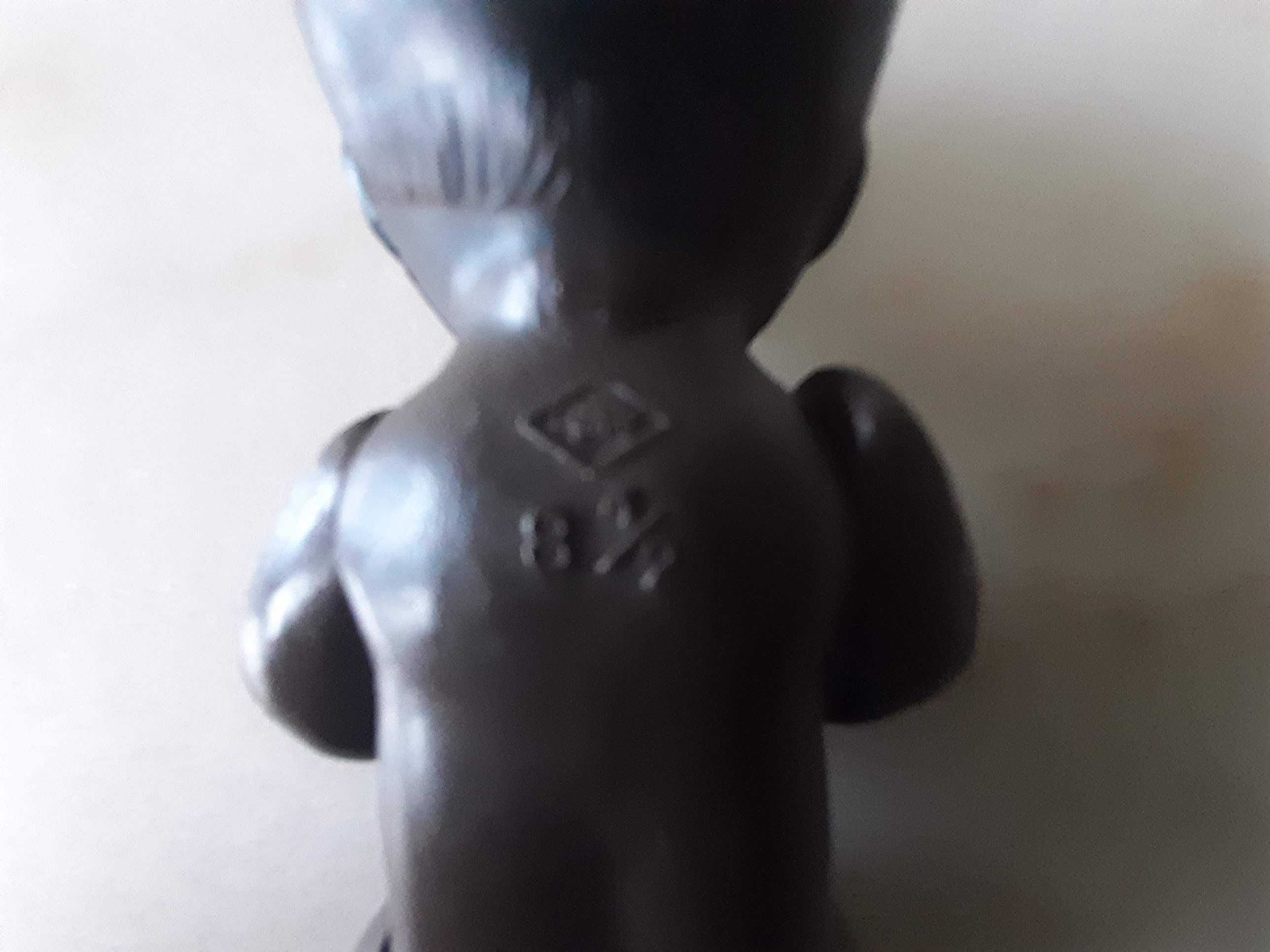 Boneco negro, antigo, tartaruga, Anos 40, raro