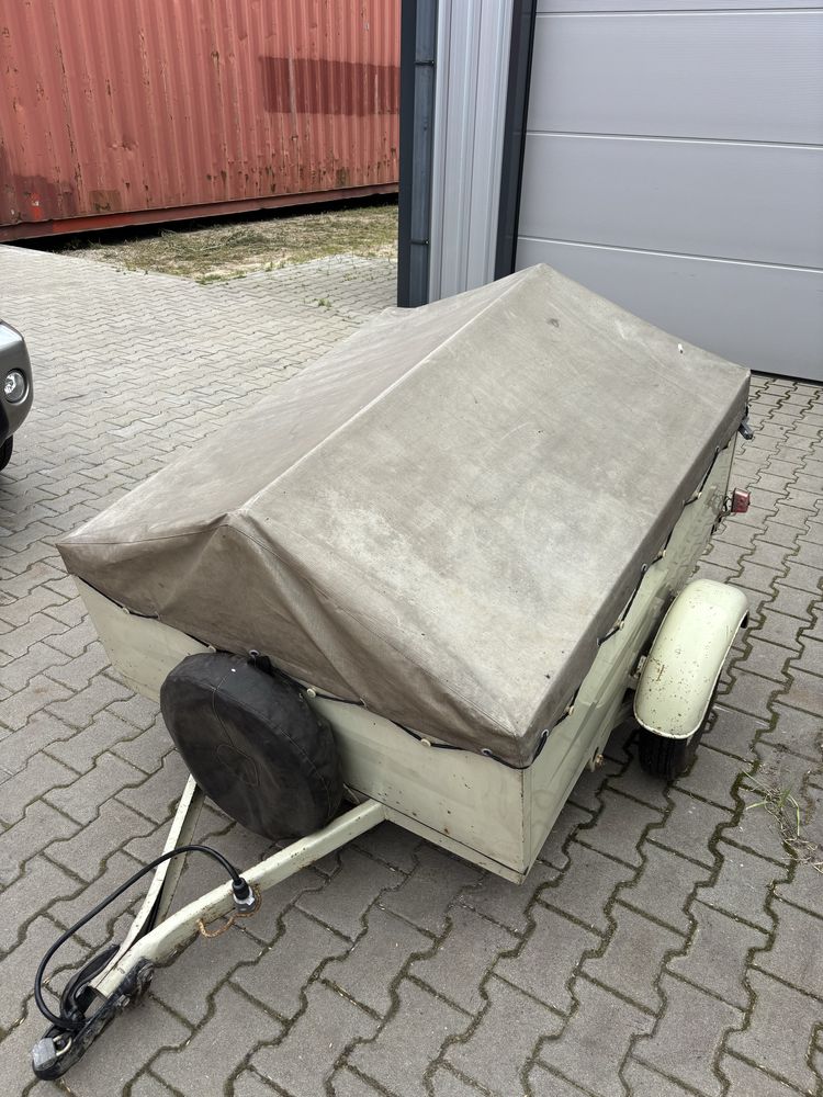 Przyczepka samochodowa trabant maluch ddr