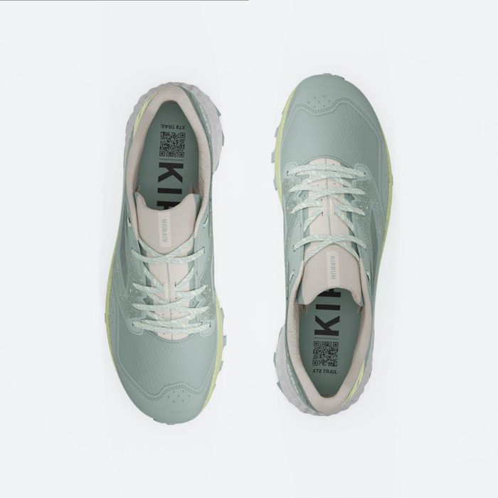 Sapatilhas de Trail Running Mulher XT8 Verde/Amarelo