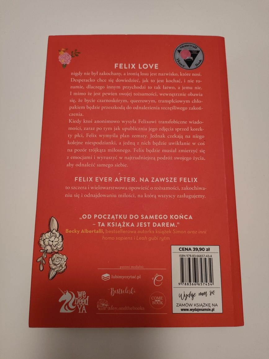 Książka Kacen Callender  "Felix Ever After"