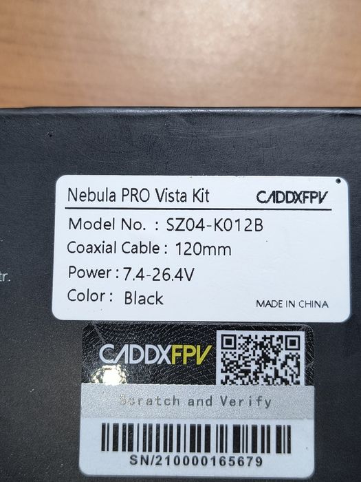 Nebula pro Vista kid ( caddx , Dji) fpv