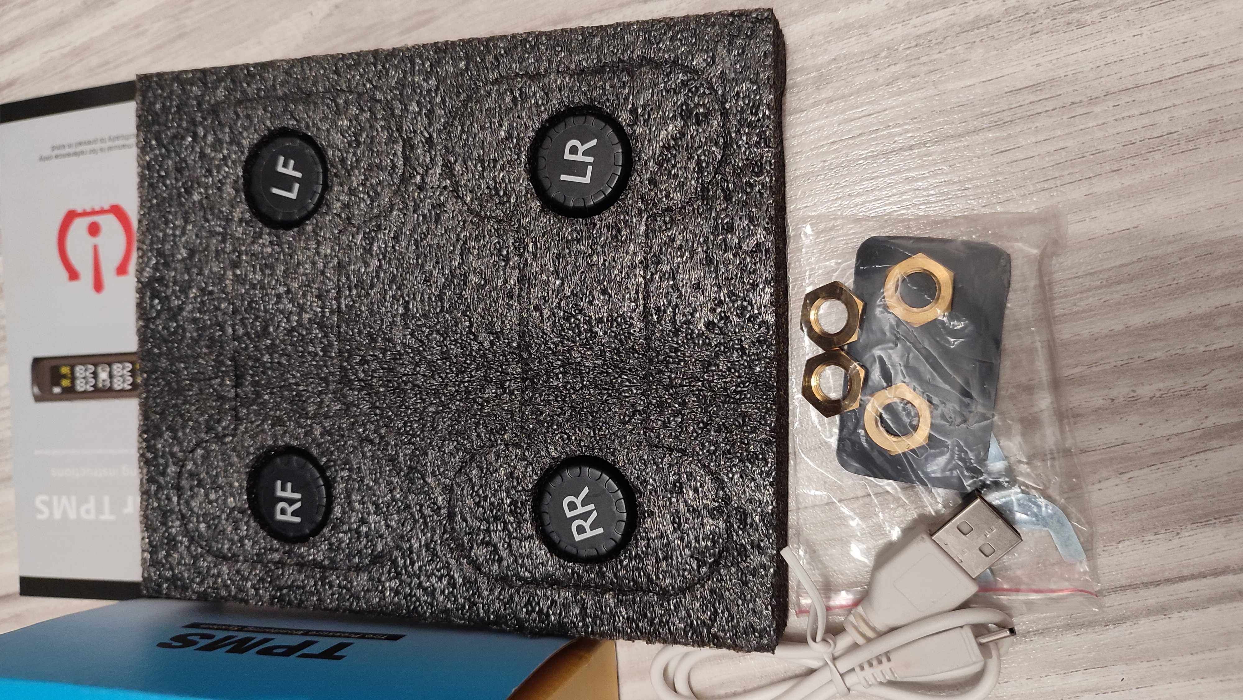 Zestaw czujników czujnik TPMS ciśnienia kół z wyświetlaczem panel