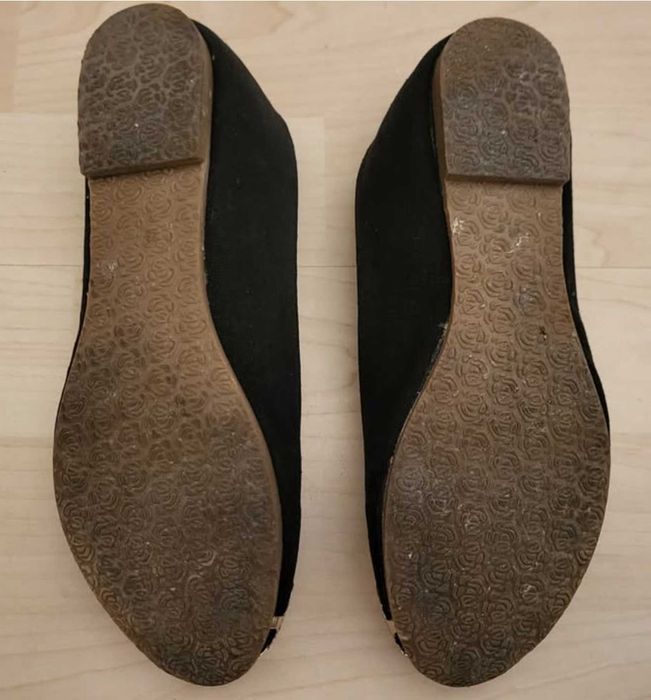 Sabrinas pretas, estilo marroquino, Seaside, tamanho 35