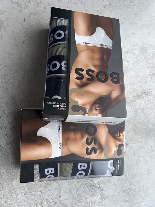 Чоловічі труси плавки сліпи боксери Boss XL XXL білизна нижня мужская