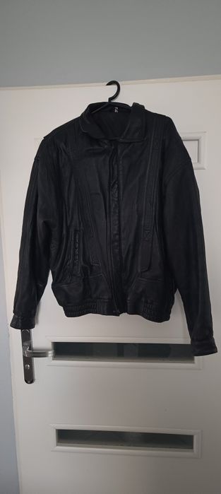 Kurtka skórzana Bomberka rozmiar xl,l