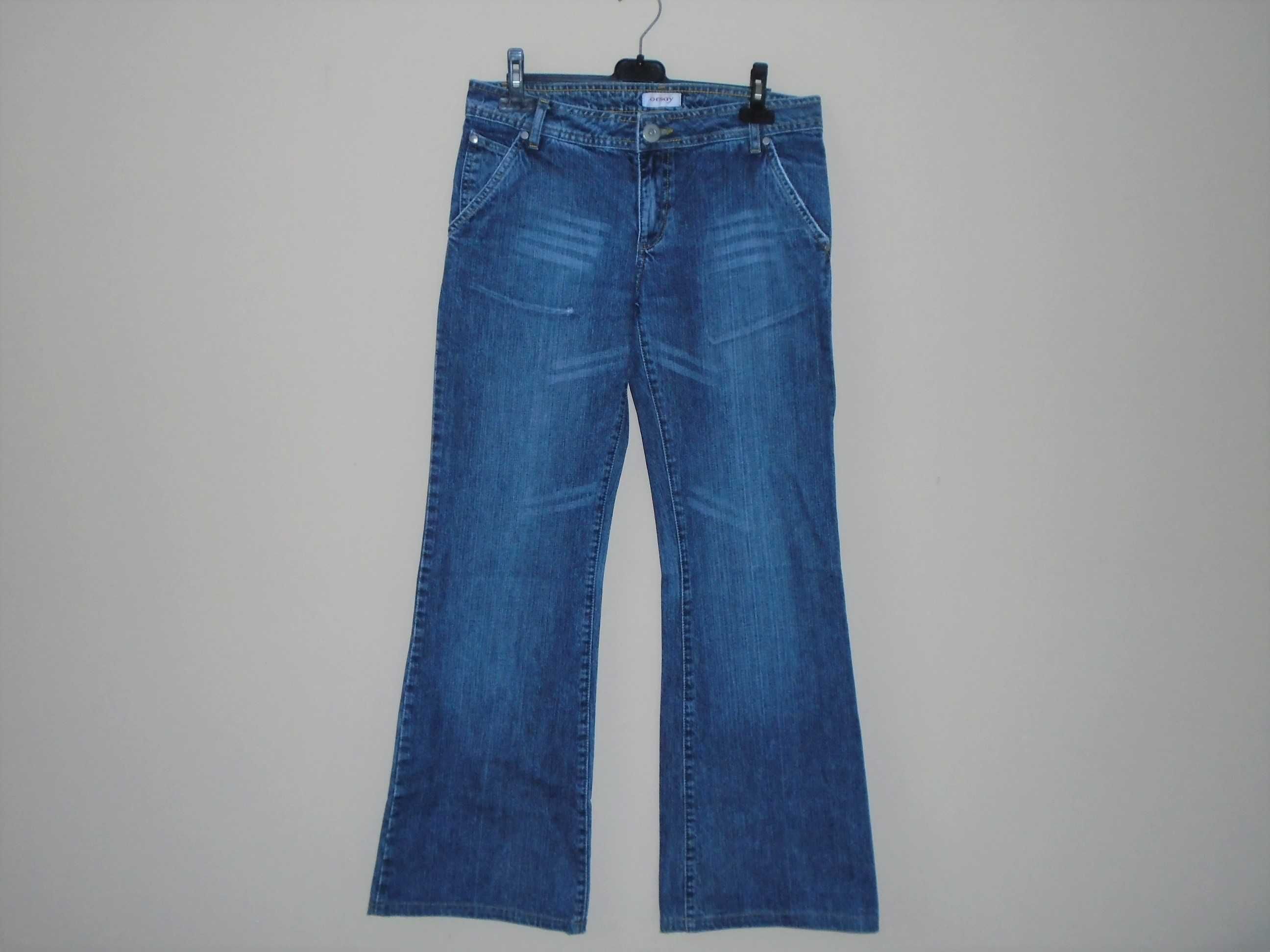 Spodnie damskie dzwony rozm. M, jeans, ORSAY