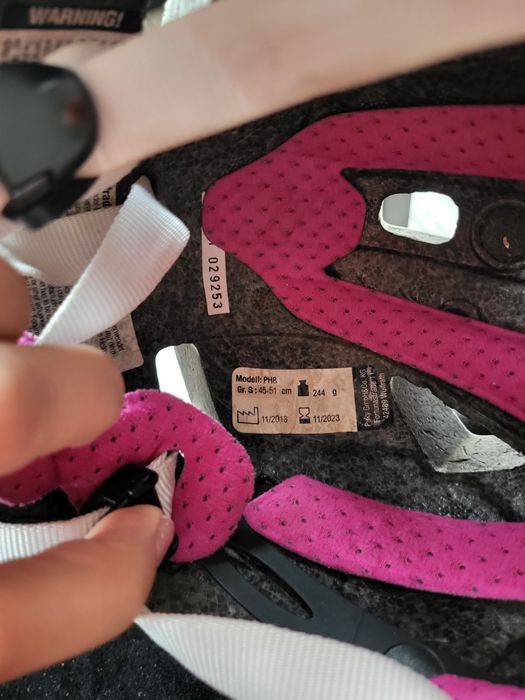Kask puky 45-51 s  rowerowy dziewczynki