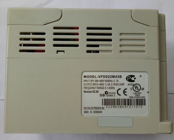 Преобразователь частоты 2,2кВт (частотник Delta VFD022M243) Инвертор