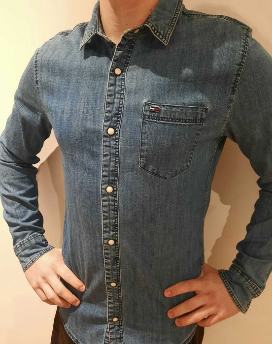 Koszula jeansowa dla chlopaka Tommy Hilfiger roz S