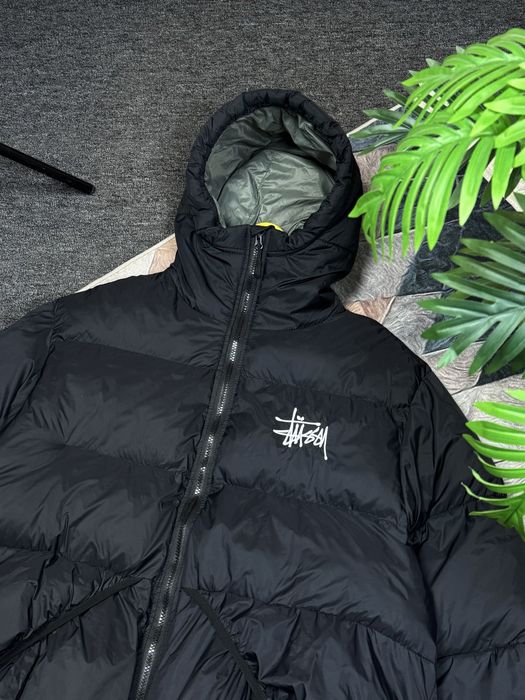 Пуховик Stussi зимова куртка розмір М/Л дивітся заміри