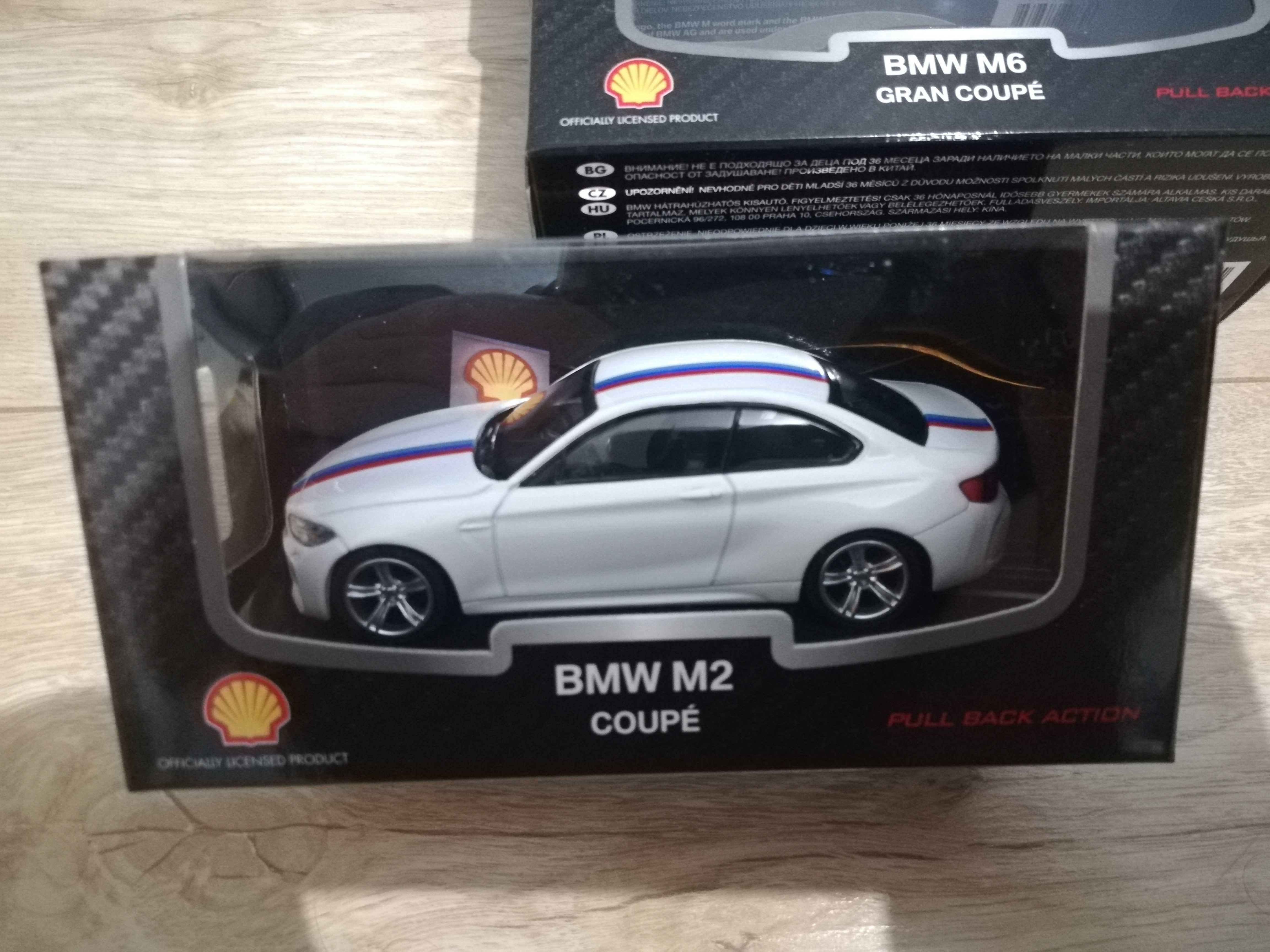 BMW Shell, modele kolekcjonerske aut, komplet