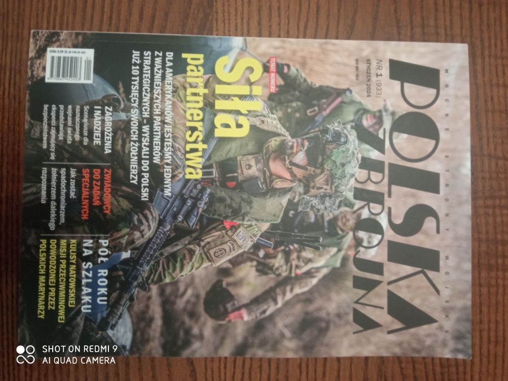 Mocne strony wojska Polska Zbrojna egzemplarz czasopismo fakty