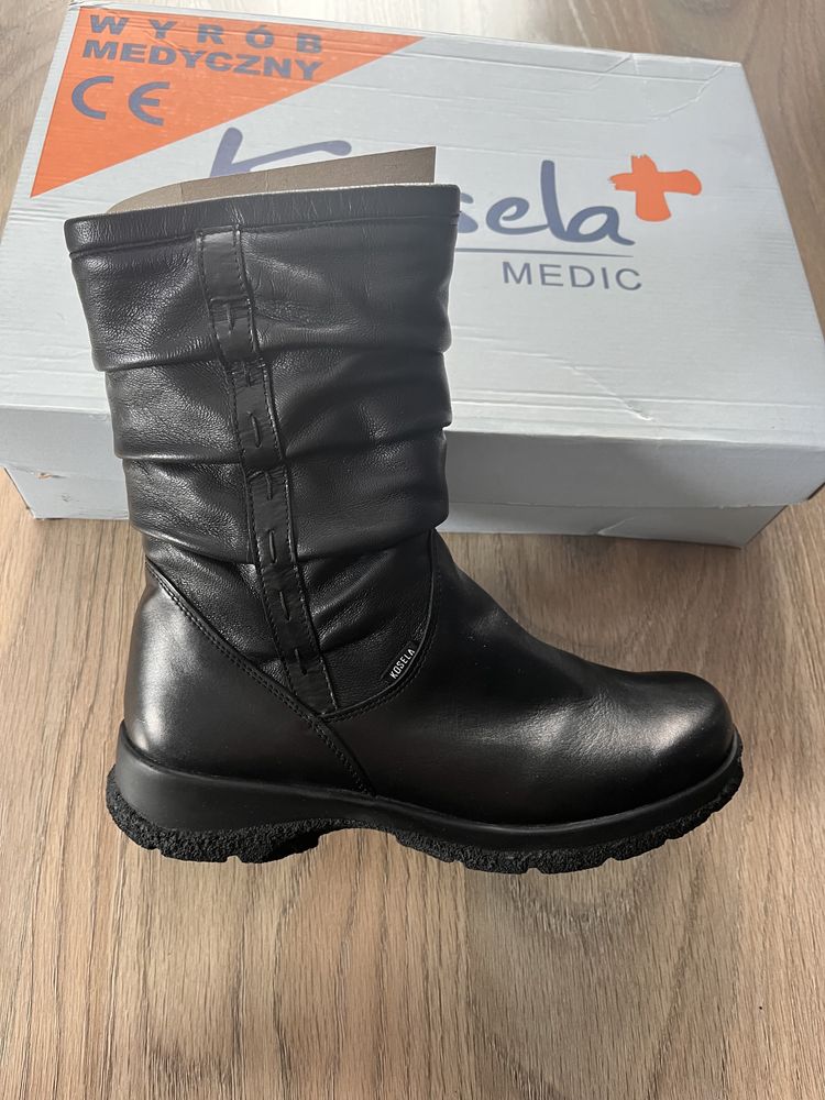 Botki Kosela Medic r.39 model 9832 NOWE skóra licowa