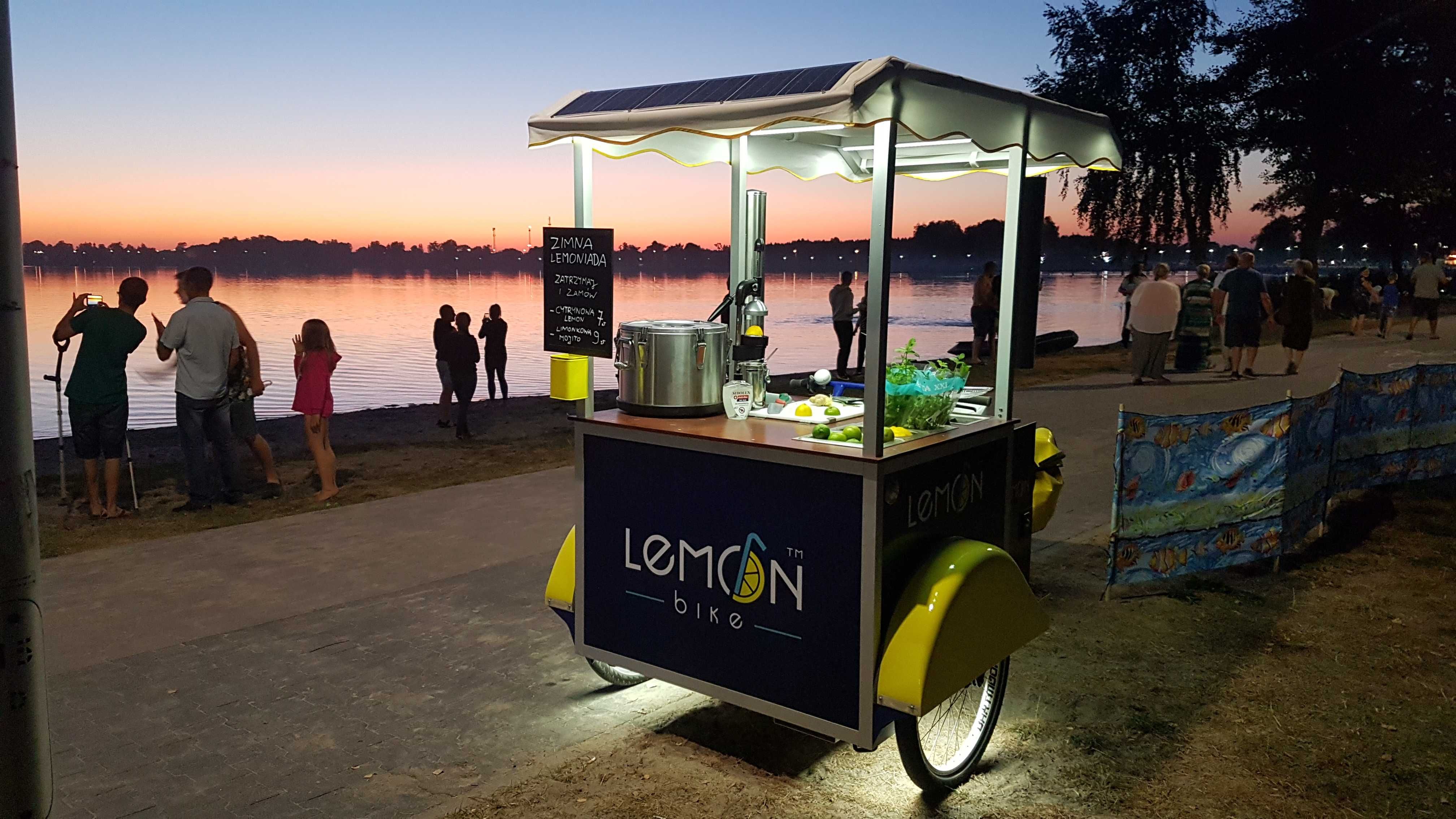 Rowery gastronomiczne Lemon Bike lemoniada 3 szt. działający biznes