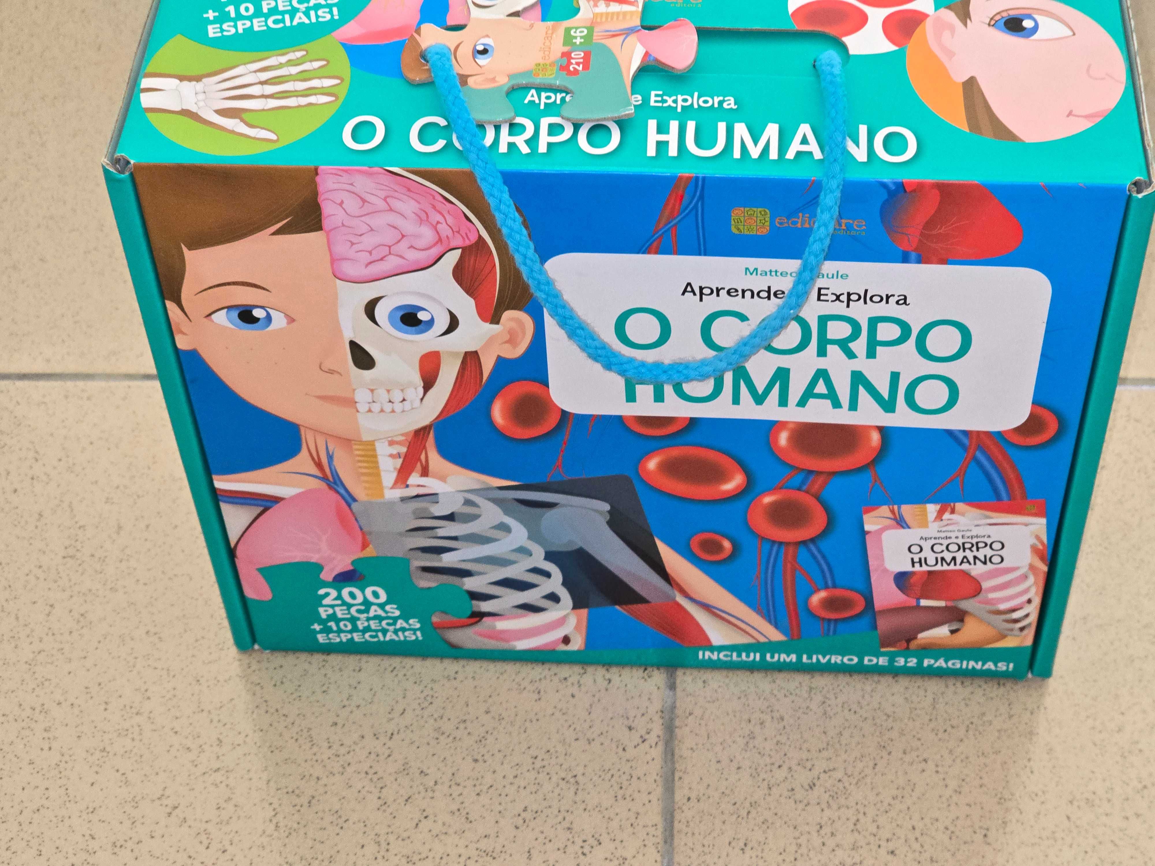 Jogo do Corpo Humano 210 Peças