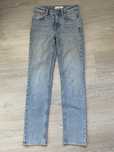 niebieskie proste jeansy MNG 32/XXS