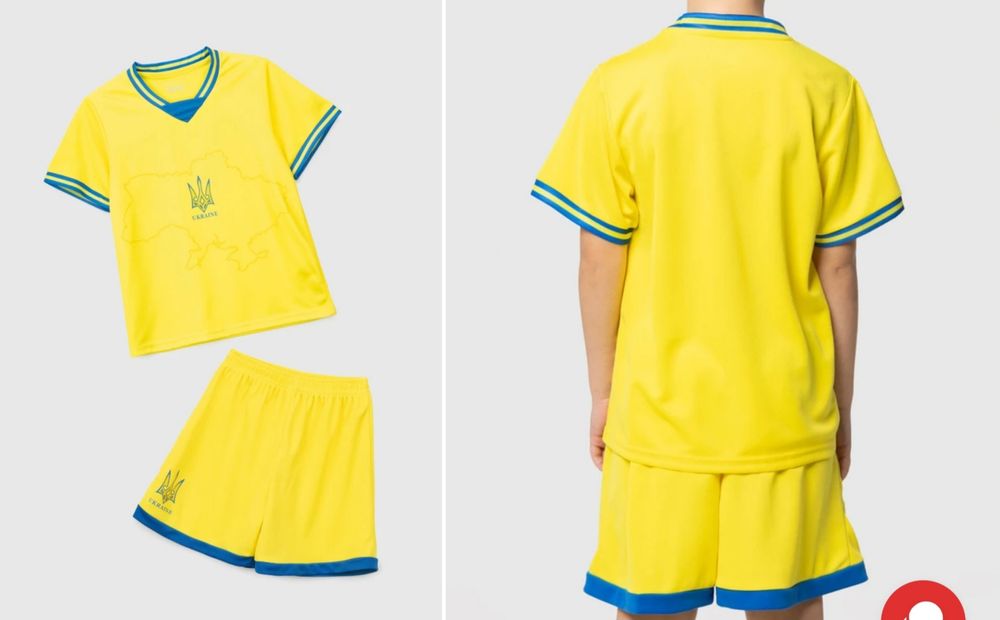 Футбольна форма(дитяча та підліткова) Ф.К"Україна"