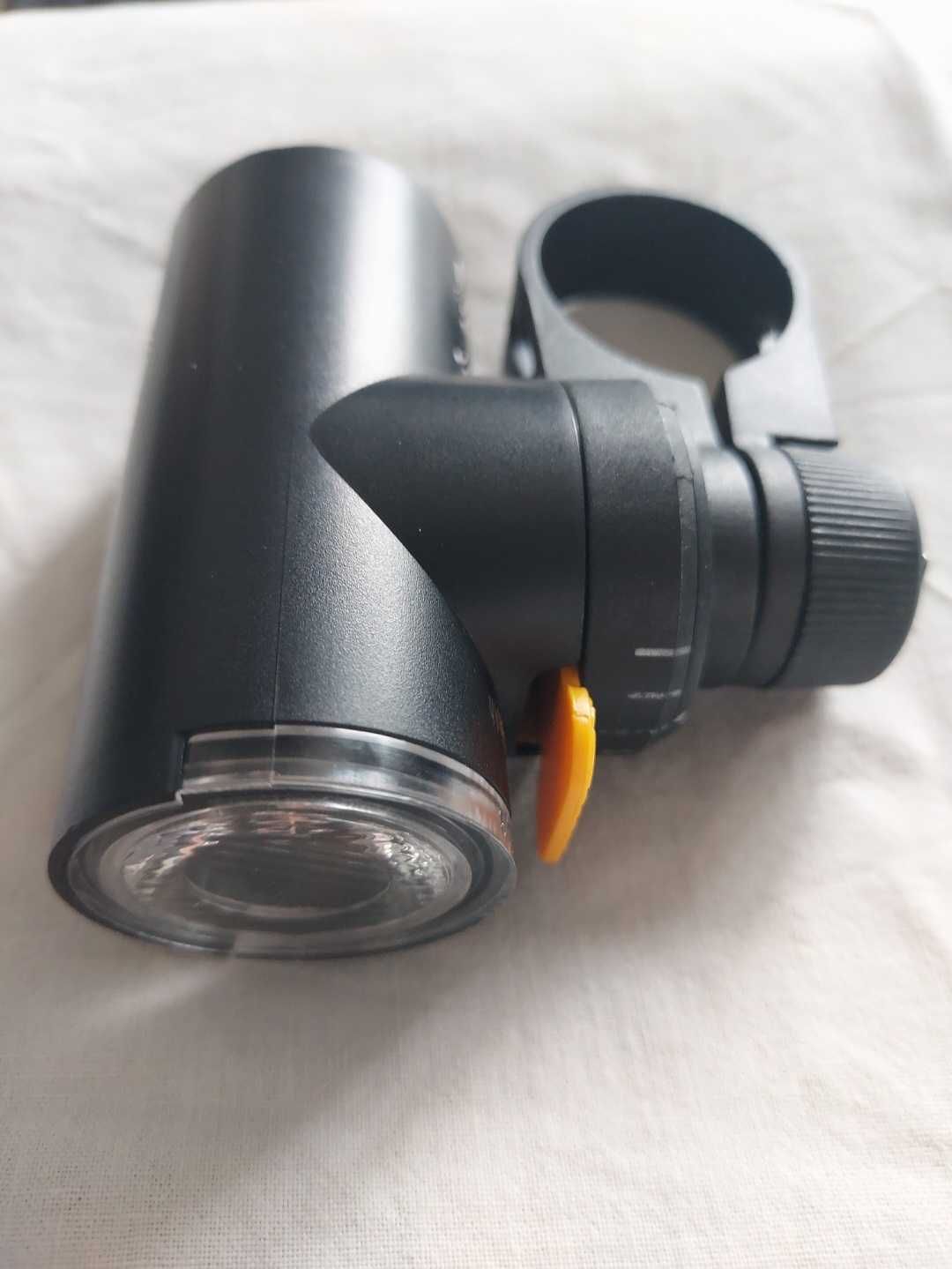 Lampka rowerowa przednia USB oświetlenie drogi LED 60 lum wodoodporna