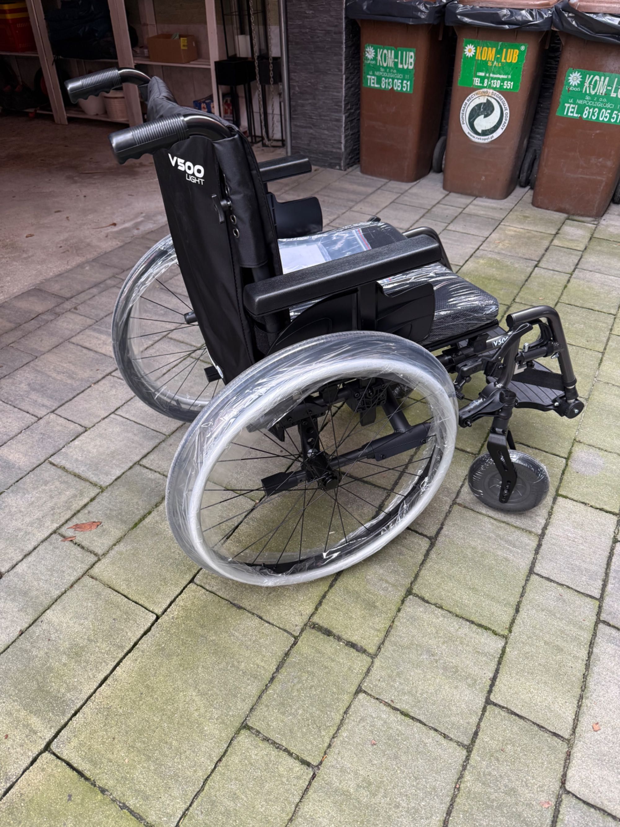Wózek inwalidzki Vermeiren v500 light