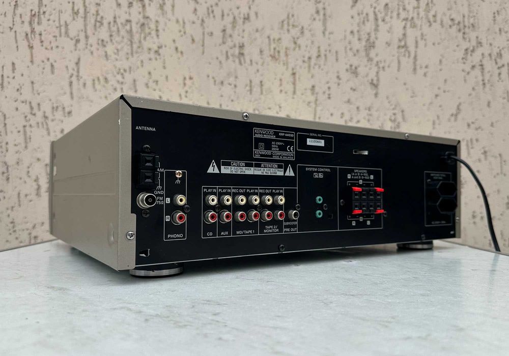 Ресивер Kenwood KRF-A4030 (2 × 100 Вт / пульт / фонокоректор)