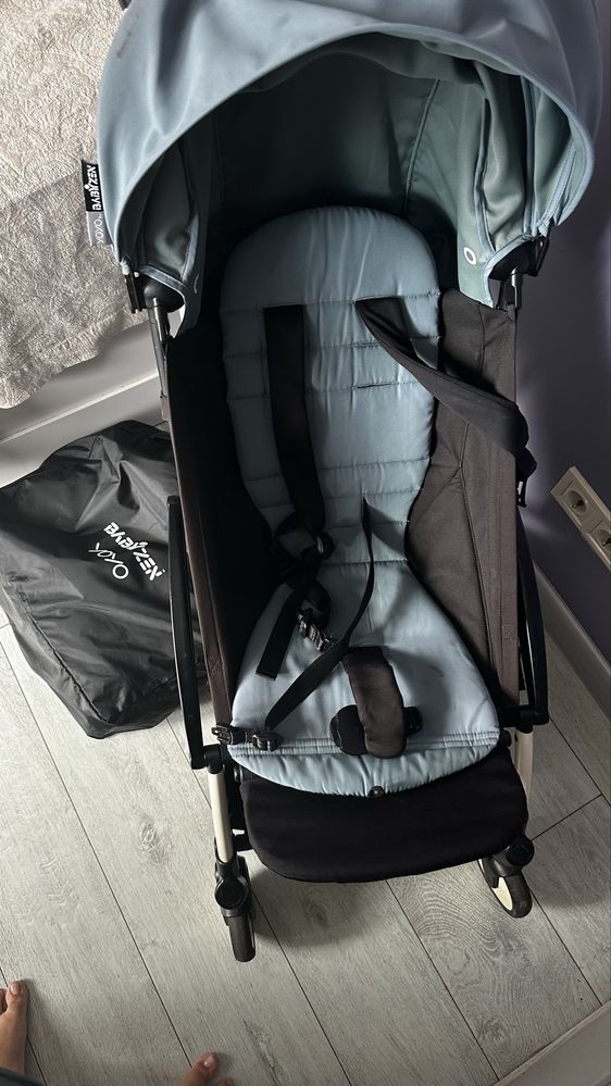 Yoyo Babyzen 2 в1, люлька та прогулочний блок оригінал