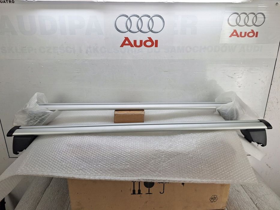 RELINGI DACHOWE BAGAŻNIK AUDI Q5 II 80A ORYGINAŁ OE ASO NOWE