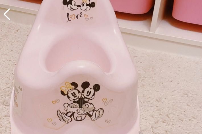 Nocnik Minnie Disney różowy