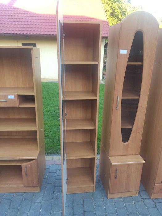Regał, zestaw mebli, młodzieżowy, olcha, używany, cały komplet,