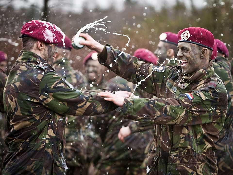 Casaco camuflado militar Exército Holandês KL DPM Woodland