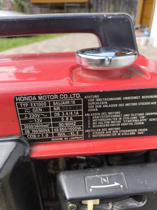 Agregat prądotwórczy honda/Yamaha/Bosch/Geko