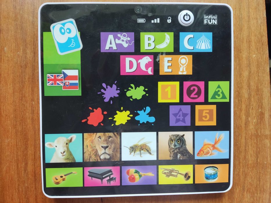 дитячий навчальний планшет infini fun