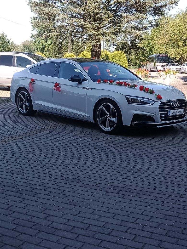 Auto do ślubu Audi A5 S line