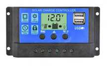 Solarny regulator ładowania akumulatora 10A -sterownik - NOWY - 3szt