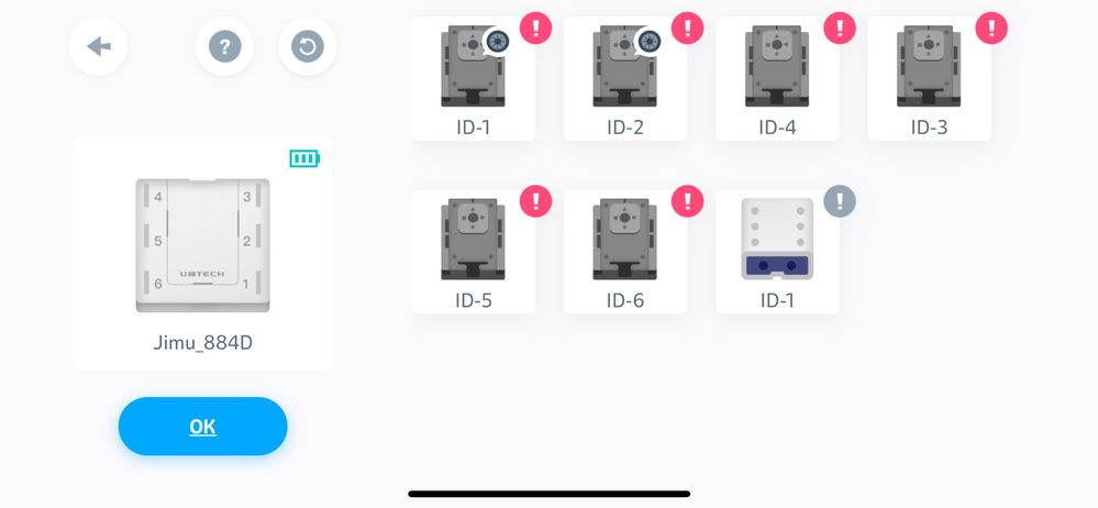 Jimu Tankbot robot interaktywny uszkodzony
