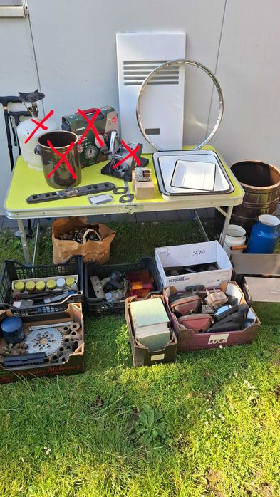 Wyprzedaż garażowa - narzędzia,starocia,motoryzacja PRL