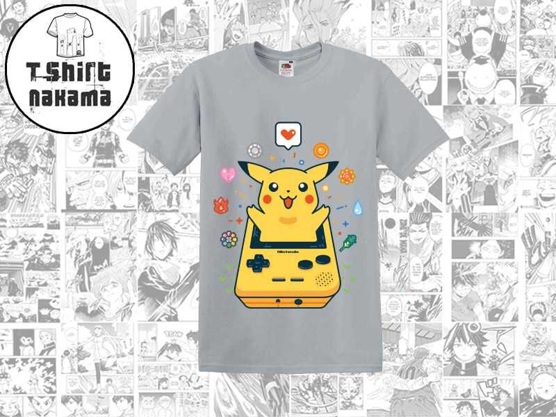 T-Shirt Pikachu GameBoy