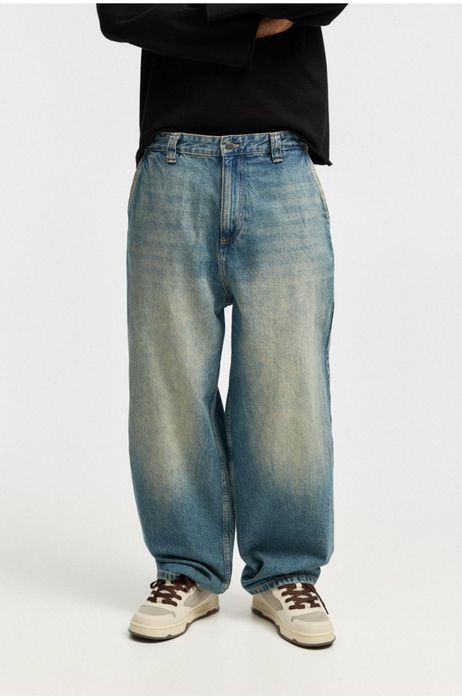 Широкі Джинси Pull&Bear Skater Fit Оригінал Широкие Джинсы Мужские