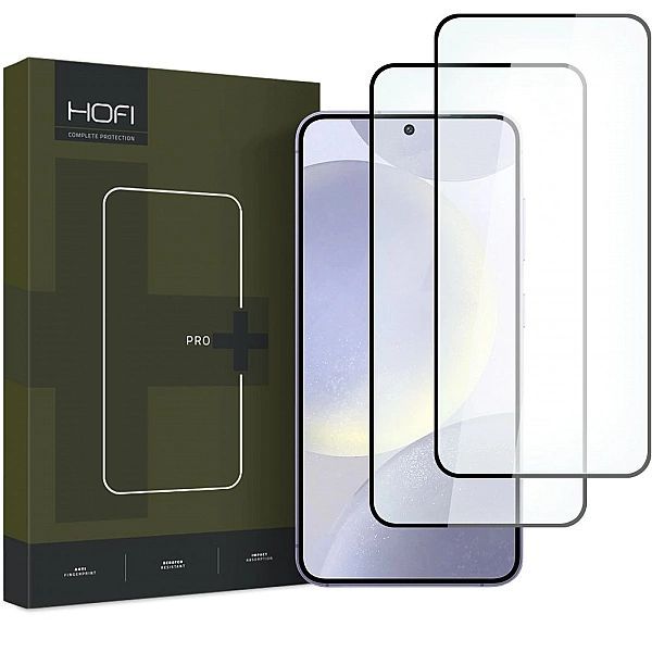 Szkło Hartowane Hofi Glass Pro+ 2-pack Galaxy S24+ Plus Black