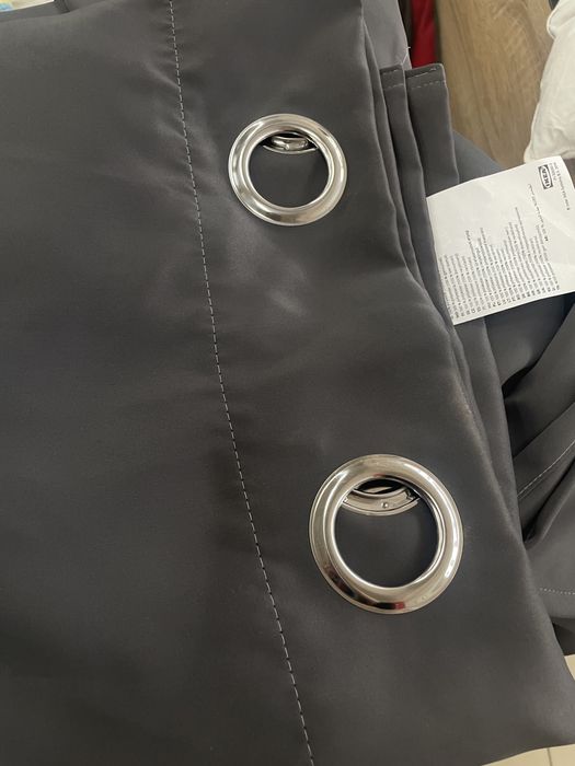 Штора ikea hilleborg на люверсах