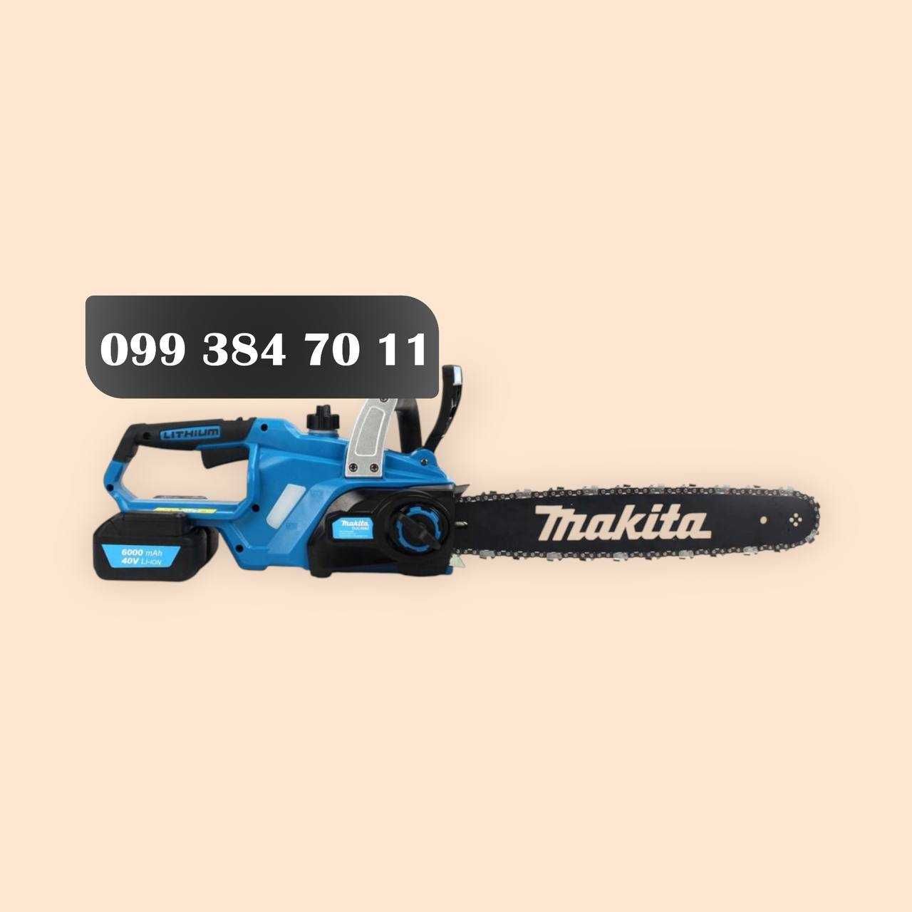 Акумуляторна ланцюгова пила Makita DUC406 безключовою натяжкою ланцюга
