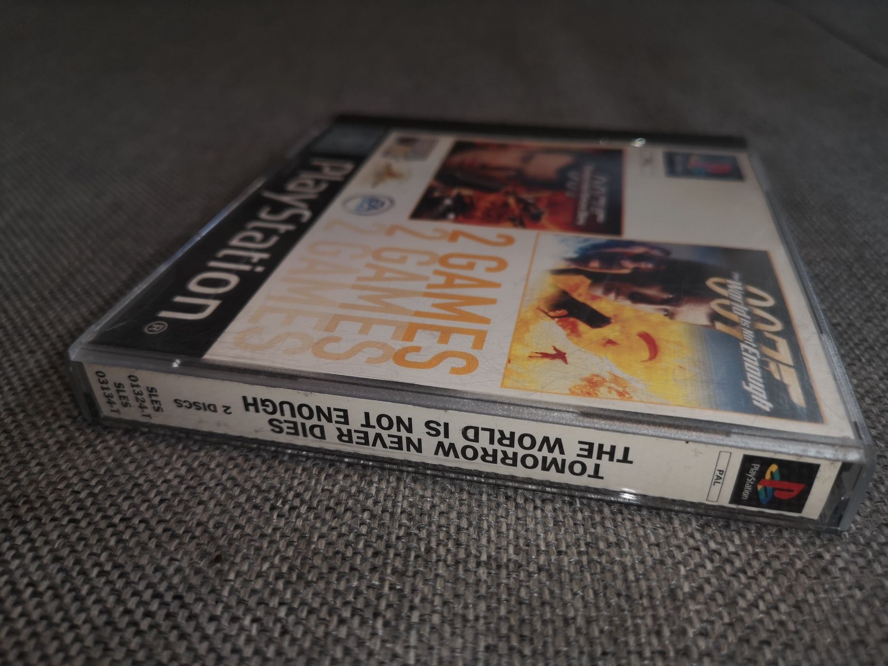 2 Games 007 Bond Tomorrow Never Dies, World is not Enough PSX PS1 gry